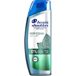 شامپو هد اند شولدرز Deep Clean ضد شوره حجم بالا مخصوص پوست سر چرب
