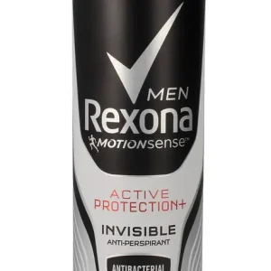 اسپری ضد تعریق مردانه رکسونا مدل Active Protection+ Invisible حجم 200 میلی‌لیتر