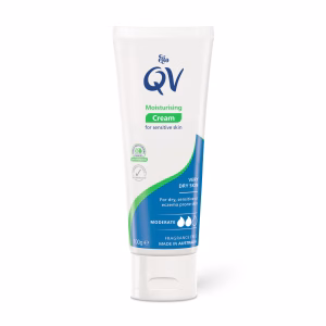کرم مرطوب‌کننده QV مخصوص پوست حساس مناسب کودکان و بزرگسالان QV Moisturising Cream