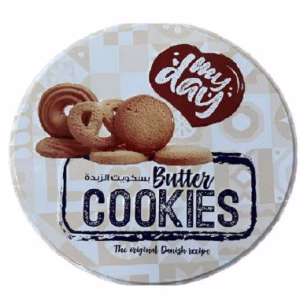 قوطی فلزی بیسکویت کره‌ای مای دی (My Day) ۳۴۰ گرمی با رسپی دانمارکی اصیل.