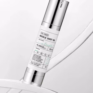 سرم میکرونیدلینگ خانگی VT Cosmetics Reedle Shot 100 با ذرات میکروسوزنی برای بازسازی ملایم پوست 30ml