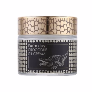 کرم مغذی و بازسازی‌کننده فارم استی با روغن تمساح Farm Stay Crocodile Cream
