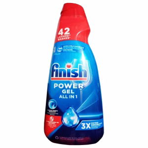 ژل ماشین ظرفشویی فینیش Power All in 1 حجم ۵۰۰ میلی‌لیتر برای شستشو و براق‌کردن ظروف