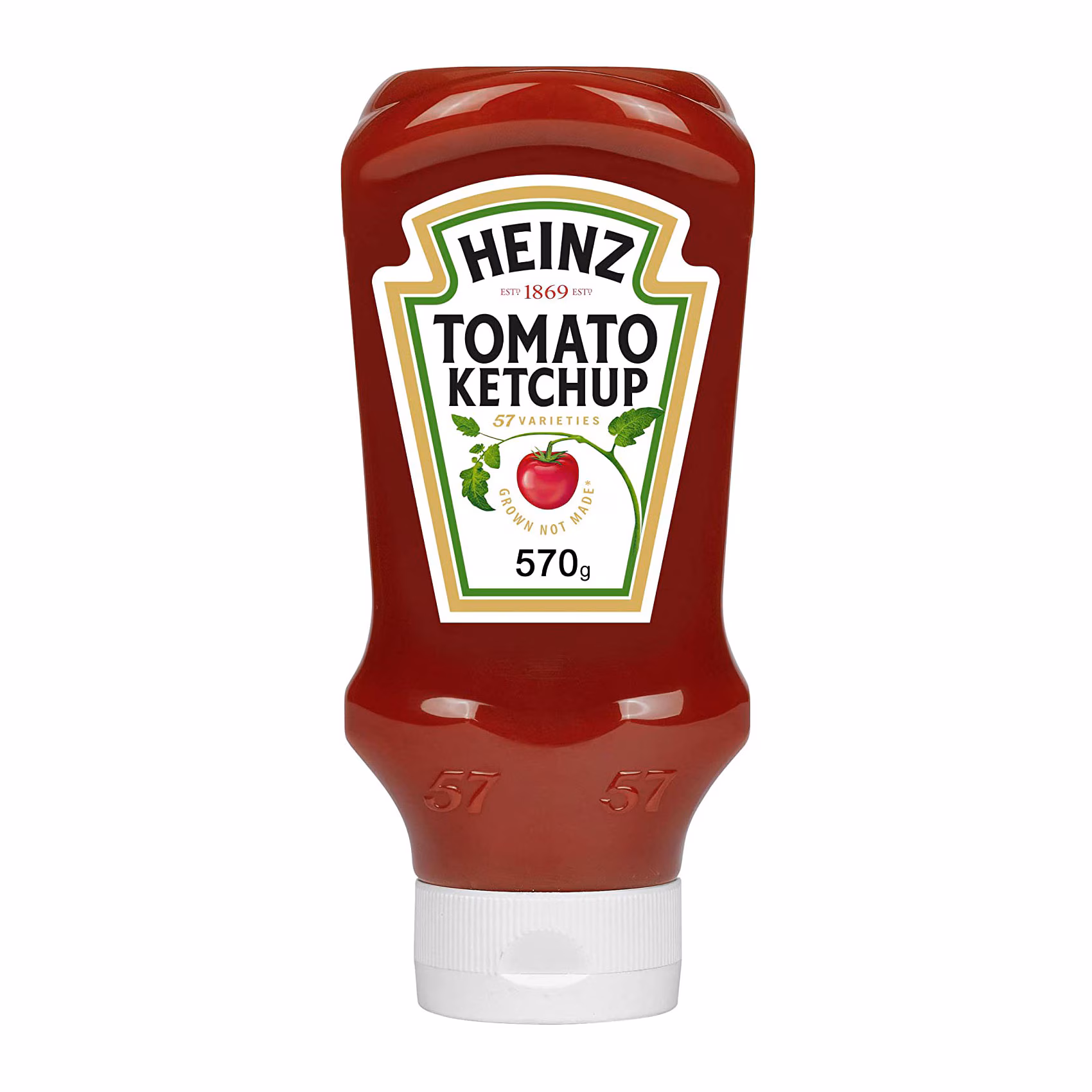 سس کچاپ هاینز بطری فشاری 570 گرمی با طعم اصیل گوجه فرنگی.