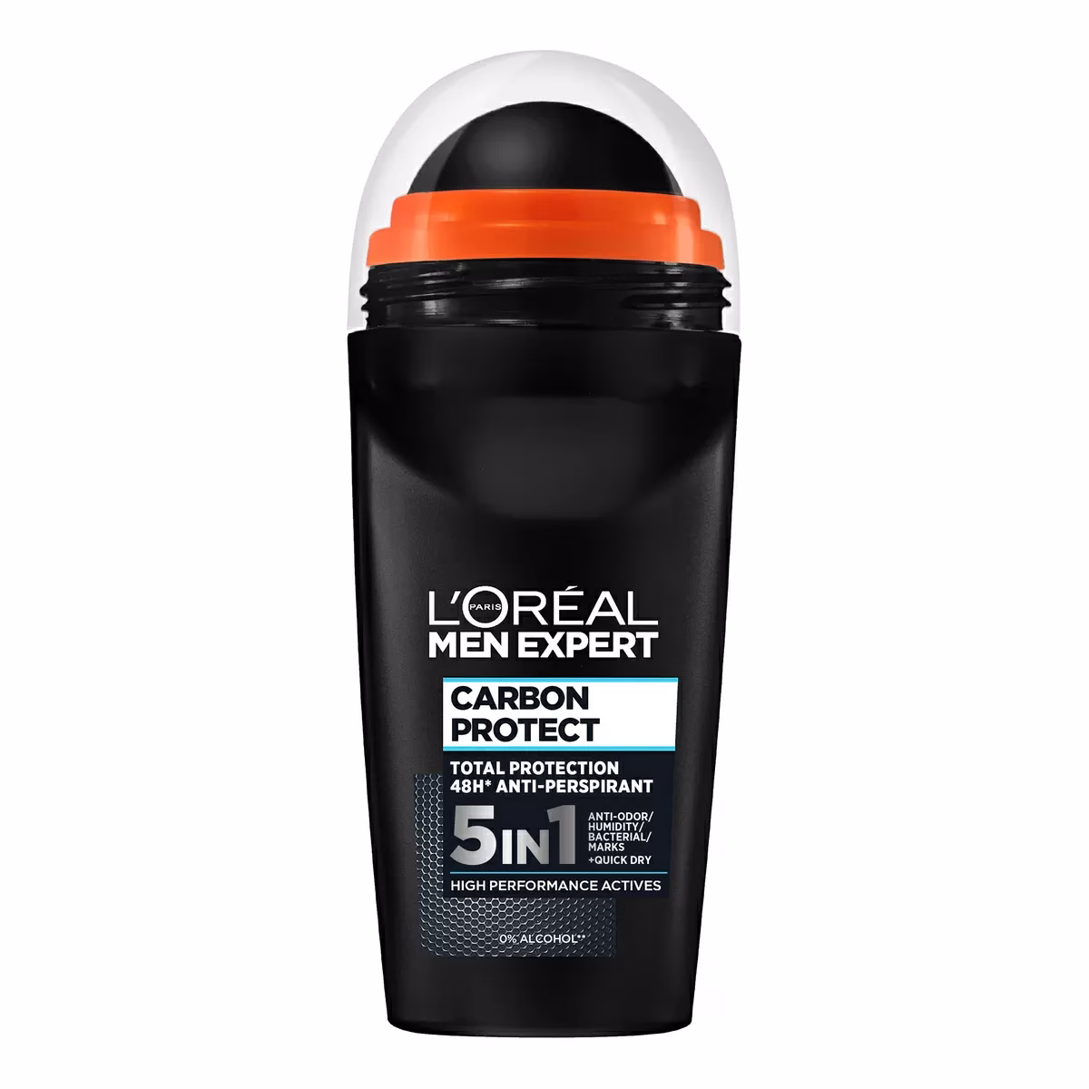 loreal-carbon-protect مام ضد تعریق مردانه لورآل مدل Carbon Protect حجم 50 میلیلیتر