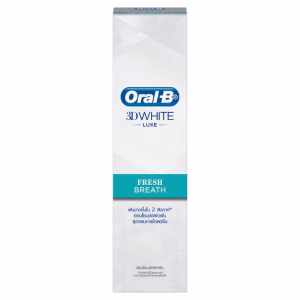 خمیردندان اورال-بی تری‌دی وایت لوکس فرش برس برای سفیدکنندگی و تازگی نفس.