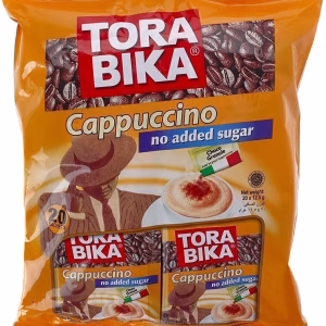 ترابیکا کاپوچینو رژیمی ۲۰ ساشه بدون شکر افزوده