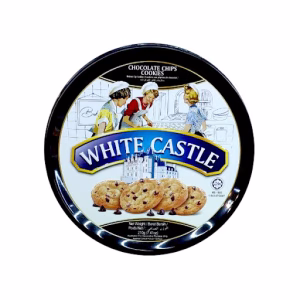 بیسکویت وایت کاستل ۲۱۰ گرمی مشکی با طعم شکلاتی