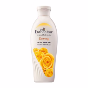 لوسیون بدن Enchanteur مدل Chic 250 میل با رایحه گل‌ها و شادابی.