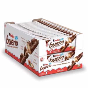 باکس شکلات کیندر بوئنو ۳۰ عددی با مغز فندقی و روکش شکلات