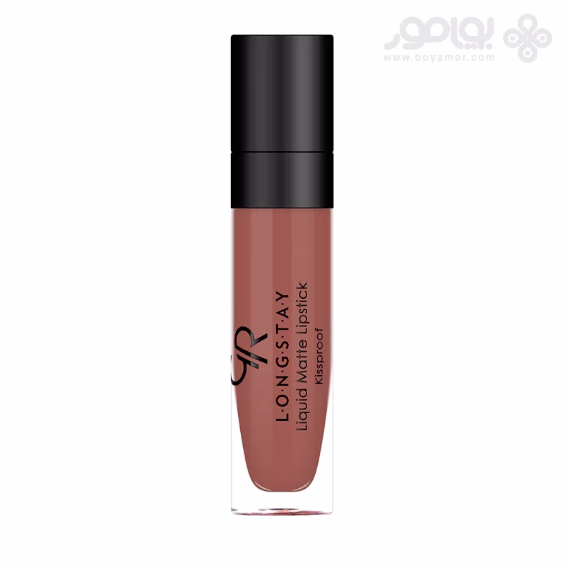 رژ لب مایع گلدن رز 45 مدل لانگ استی با رنگ جذاب برای آرایش لب. رژ لب مایع گلدن رز 45 مدل لانگ استی با رنگ جذاب برای آرایش لب.