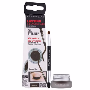 خط چشم مایبلین مشکی ضدآب با اپلیکاتور دقیق