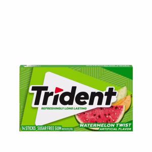 بسته آدامس تریدنت هندوانه بدون شکر برای طراوت دهان و دندان