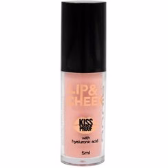 رژگونه و رژ لب مایع آنی حاوی هیالورونیک اسید ۵ میل برای آرایش طبیعی.