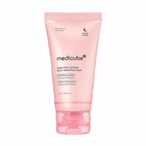 ماسک شب کافئین PDRN مدی کیوب 75 میل برای ترمیم پوست