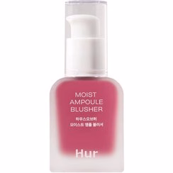 رژگونه مایع هور دیپ پلام روی پوست، آرایش طبیعی