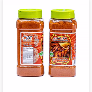 بسته‌بندی ادویه تندوری بحرینی قره العین 250 گرم برای طعم‌دار کردن گوشت.