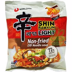 نودل کره‌ای نانگ شیم ۱۲۰ گرمی قرمز با کاسه بخار Nongshim Korean Noodle