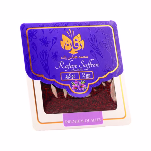 بسته زعفران رفان محمد عباس زاده 2 گرم