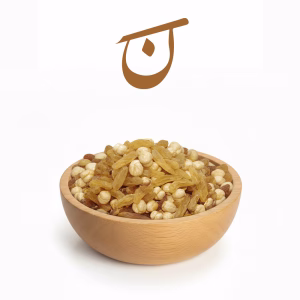 آجیل نخودچی کشمش، تازه و خوشمزه، میان‌وعده سالم