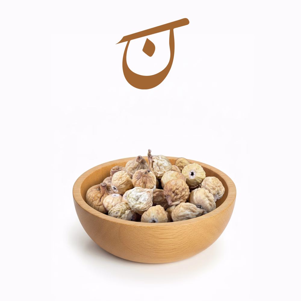 انجیر ممتاز (آ2) 93123 انجیر خشک ممتاز A2 باکیفیت در کاسه چوبی