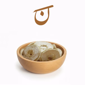 سیب خشک طبیعی و ارگانیک اسلایس شده آماده مصرف