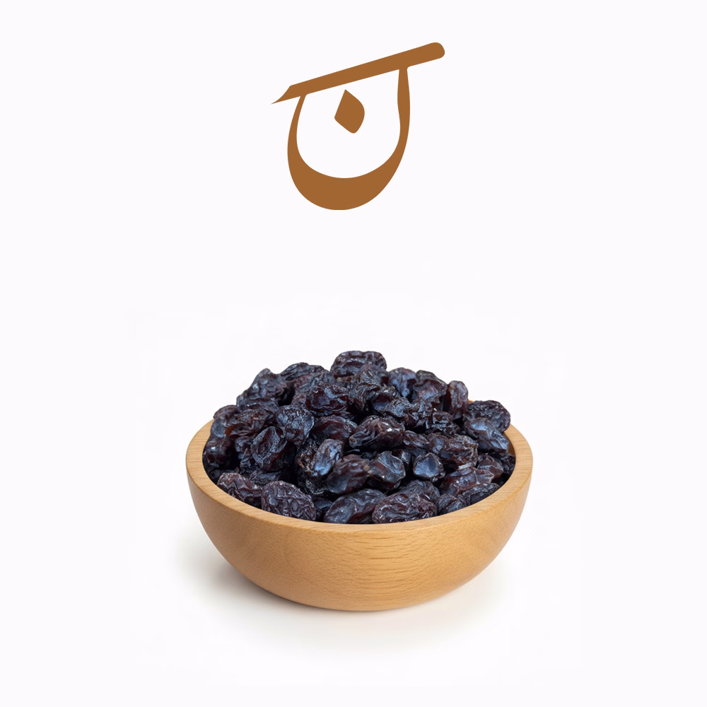 مویز ایرانی هسته دار 93022 مویز هسته دار ایرانی اعلا در کاسه چوبی