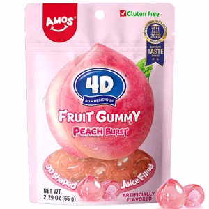 پاستیل هلو آموس 54 گرمی