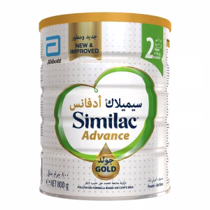قوطی شیر خشک سیمیلاک گلد ۲ ادونس ۸۰۰ گرم