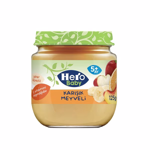 پودینگ میوه مخلوط هیرو بیبی ۱۲۵ گرم