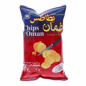 چیپس فلفل عمان 97 گرمی بسته بندی قرمز