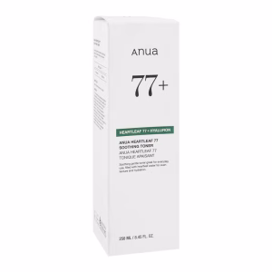 تونر تسکین دهنده آنوا 77% برگ قلب با هیالورونیک اسید