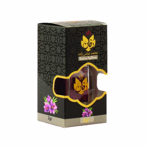 بسته‌بندی زعفران رفان دو گرم محمد عباس زاده