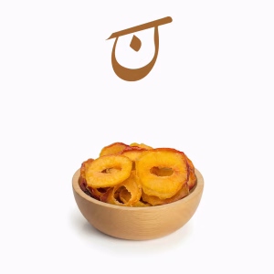 کاسه چوبی آلو شابلون خشک ورقه شده تازه و باکیفیت