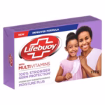 صابون لایف بوی بنفش 175 گرمی برای پاکسازی عمیق پوست.