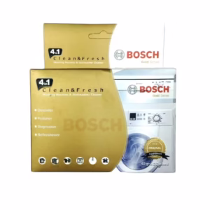 پودر جرمگیر ماشین لباسشویی 5 سال شاپوش برای تمیزی عمیق دستگاه.