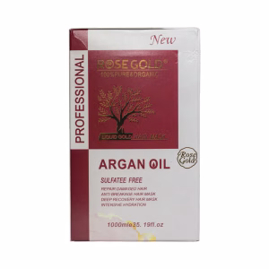 ماسک مو آرگان رزگلد 1000 میل برای موهای آسیب‌دیده