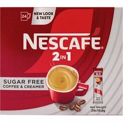 بسته نسکافه 2 در 1 بدون شکر 24 عددی