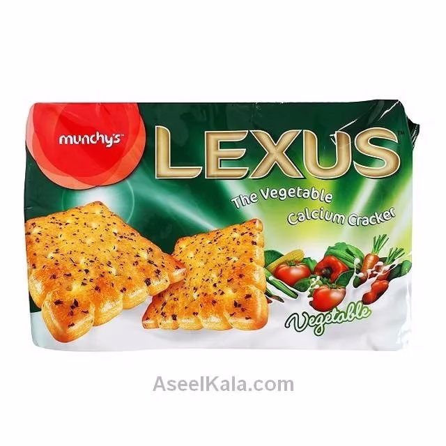 بیسکویت کراکر سبزیجات لکسوس مانچی'ز 200 گرم
