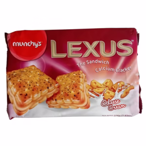 بسته بیسکویت کرم پنیری لکسوس مانچی 225 گرم