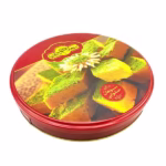 سوهان حلوایی ساعدی نیا در بسته‌بندی فلزی گرد