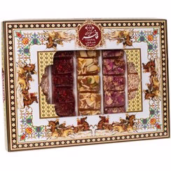 جعبه حلوا میکس مجلسی زرشک فاخر با طرح سنتی