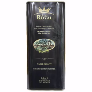 روغن زیتون رویال 4 لیتری مخلوط با فرا بکر با کیفیت ممتاز