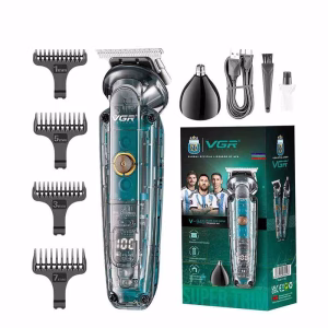 ماشین اصلاح VGR V-949 به همراه سری‌های مختلف و شانه‌ها