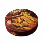 سوهان لقمه 500 گرمی حاج ساعدی نیا در قوطی فلزی