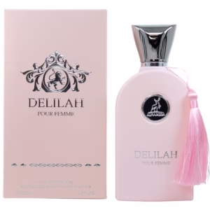 ادکلن 100 میل دلیلاه زنانه الحمرا صورتی با جعبه لوکس