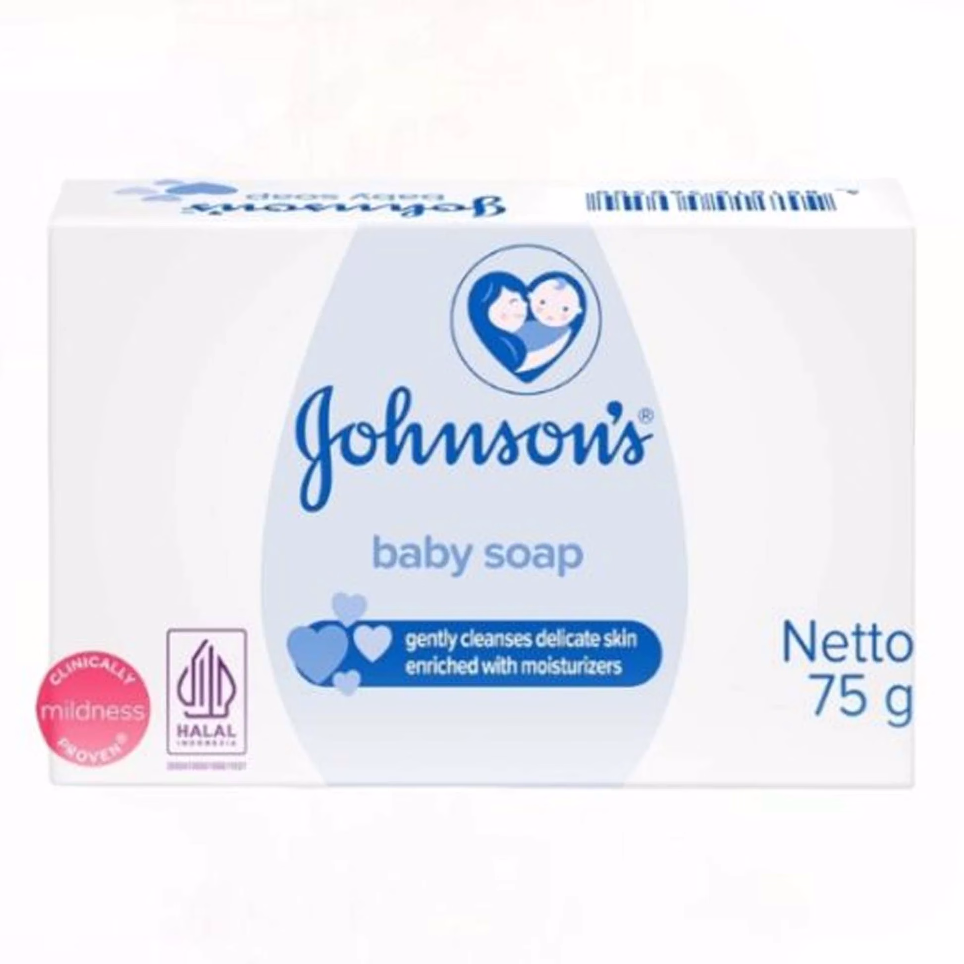 صابون بچه جانسون 75 گرمی برای پوست حساس صابون بچه جانسون 75 گرمی برای پوست حساس