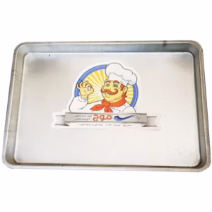 سینی فر مستطیل موج 30x40 سانتیمتر برای پخت و پز