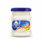 پنیر خامه‌ای مالشی بوک 140 گرم در ظرف شیشه‌ای آبی