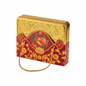 گز لقمه پسته دردشتی فلزی با طرح سنتی ایرانی